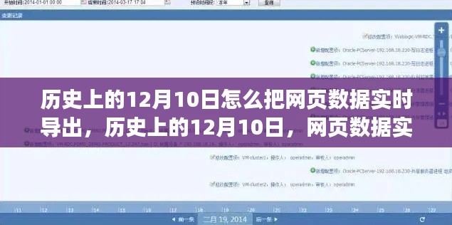 历史上的12月10日,网页数据实时导出技术的演变与探讨