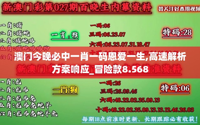 澳门今晚必中一肖一码恩爱一生,高速解析方案响应_冒险款8.568