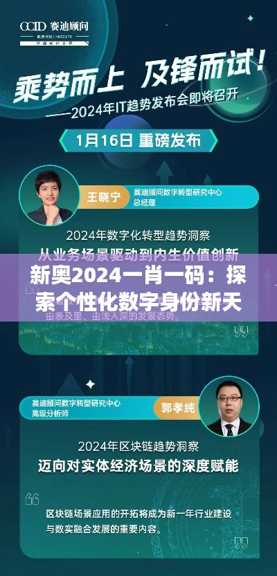 新奥2024一肖一码:探索个性化数字身份新天地