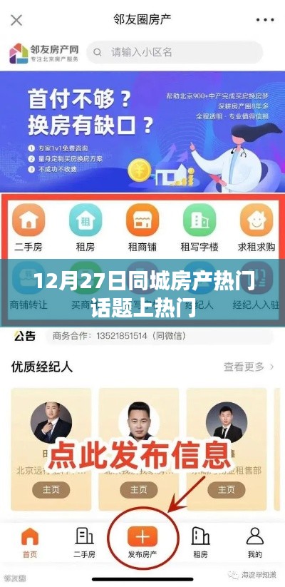 12月27日同城房产热议话题